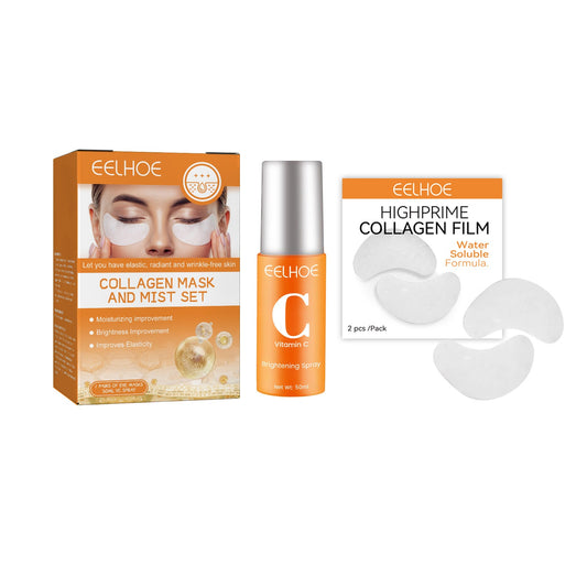 Collagen Eye Mask Spray Set Anti aging anti wrinkle