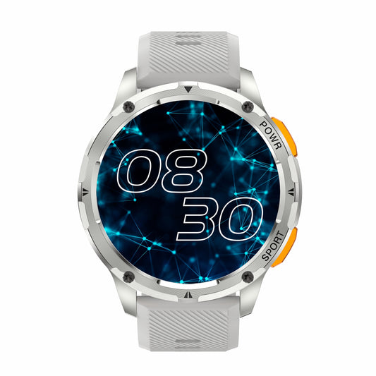 AK59 smart watch HD AMLOED screen heart rate blood pressure blood oxygen health monitoring