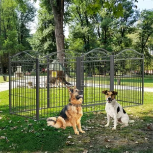 Heavy Duty Dog Playpen 8 Panels Pet Animal Dog Kennel